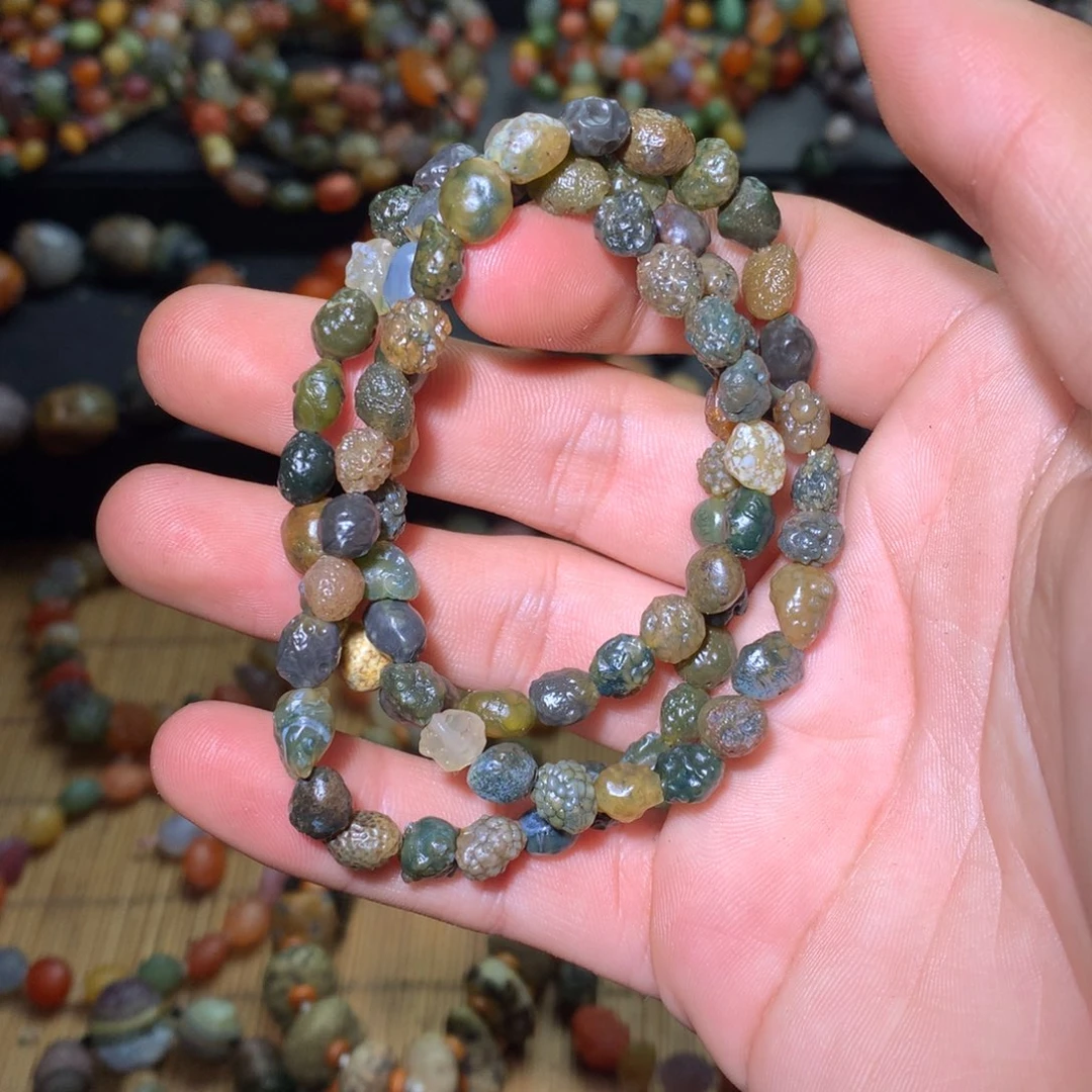 玛瑙/玉髓未镶嵌手链