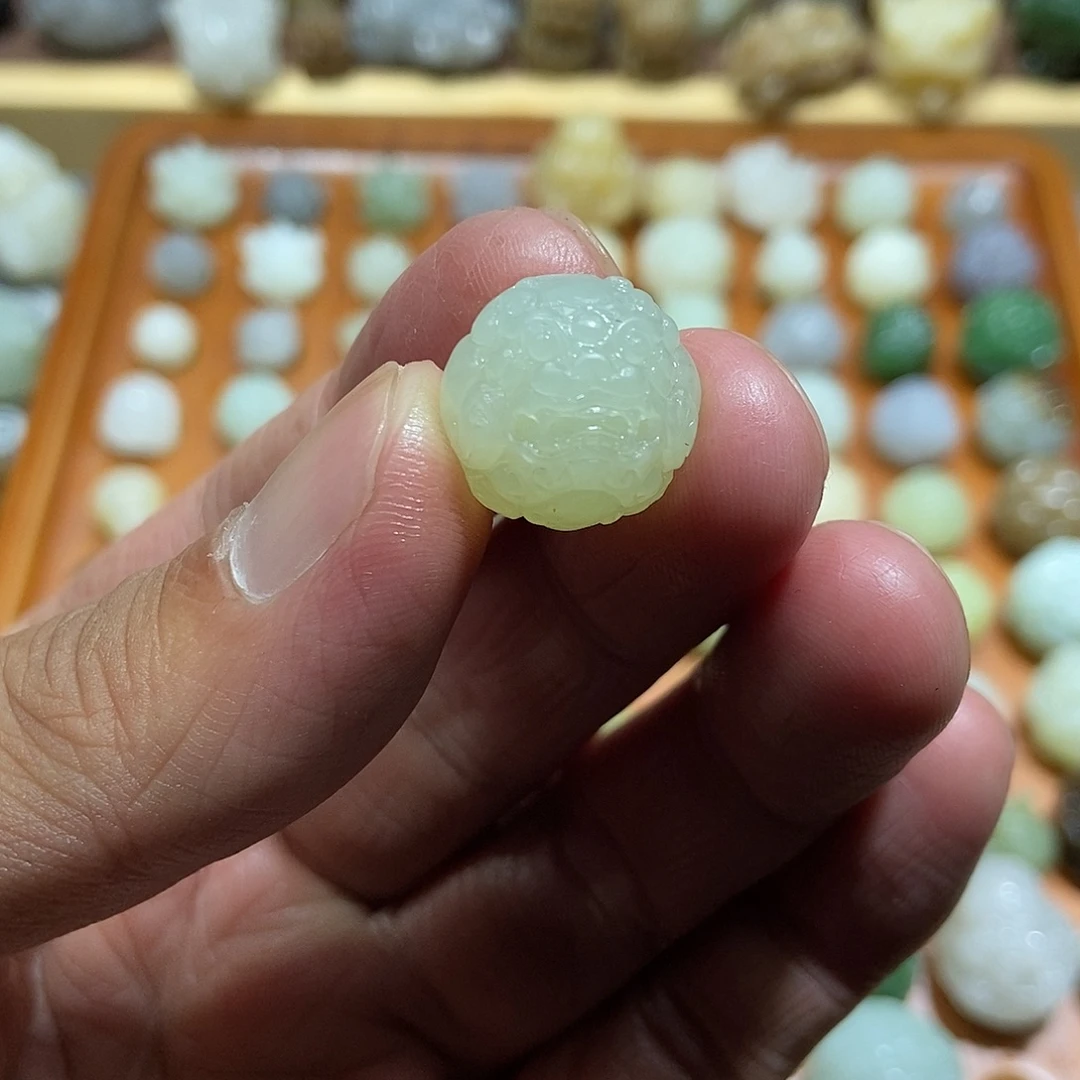 颈饰未镶嵌和田玉定制