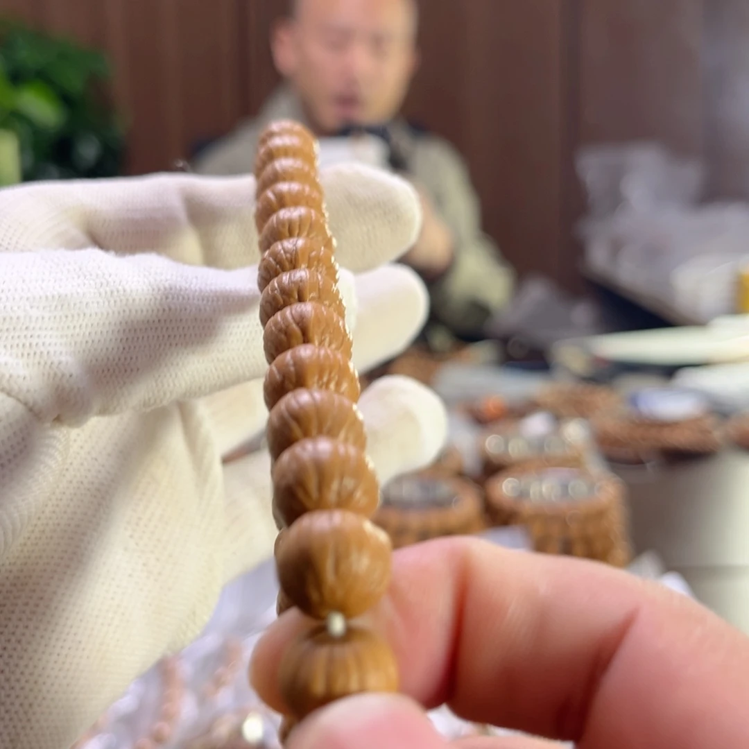 手串猴头核桃11+南瓜手持 同尺
