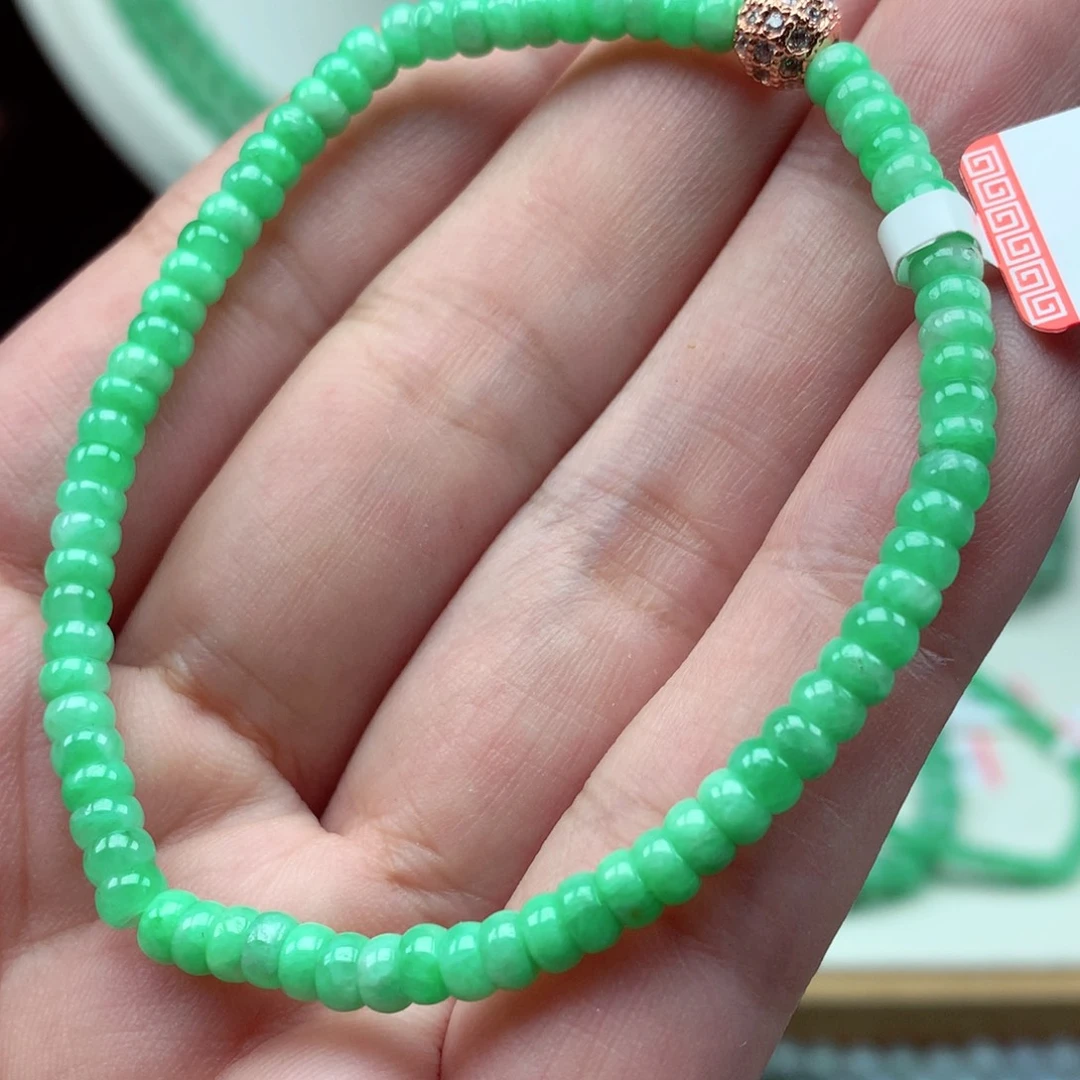 未镶嵌手链翡翠翡翠