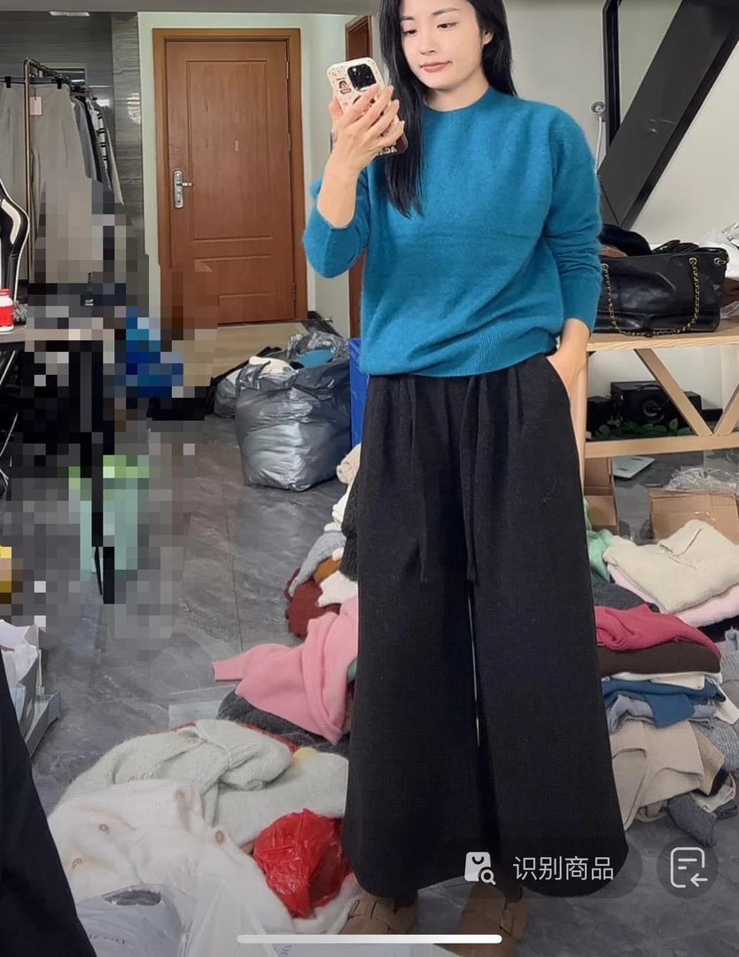 厚款呢料八分裤516