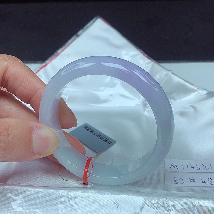 未镶嵌手镯翡翠53圈4541