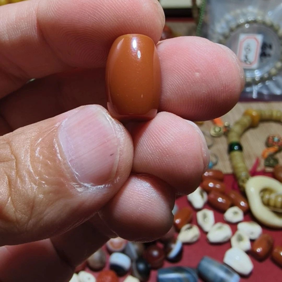 玛瑙/玉髓戒指面未镶嵌天然原矿玛瑙