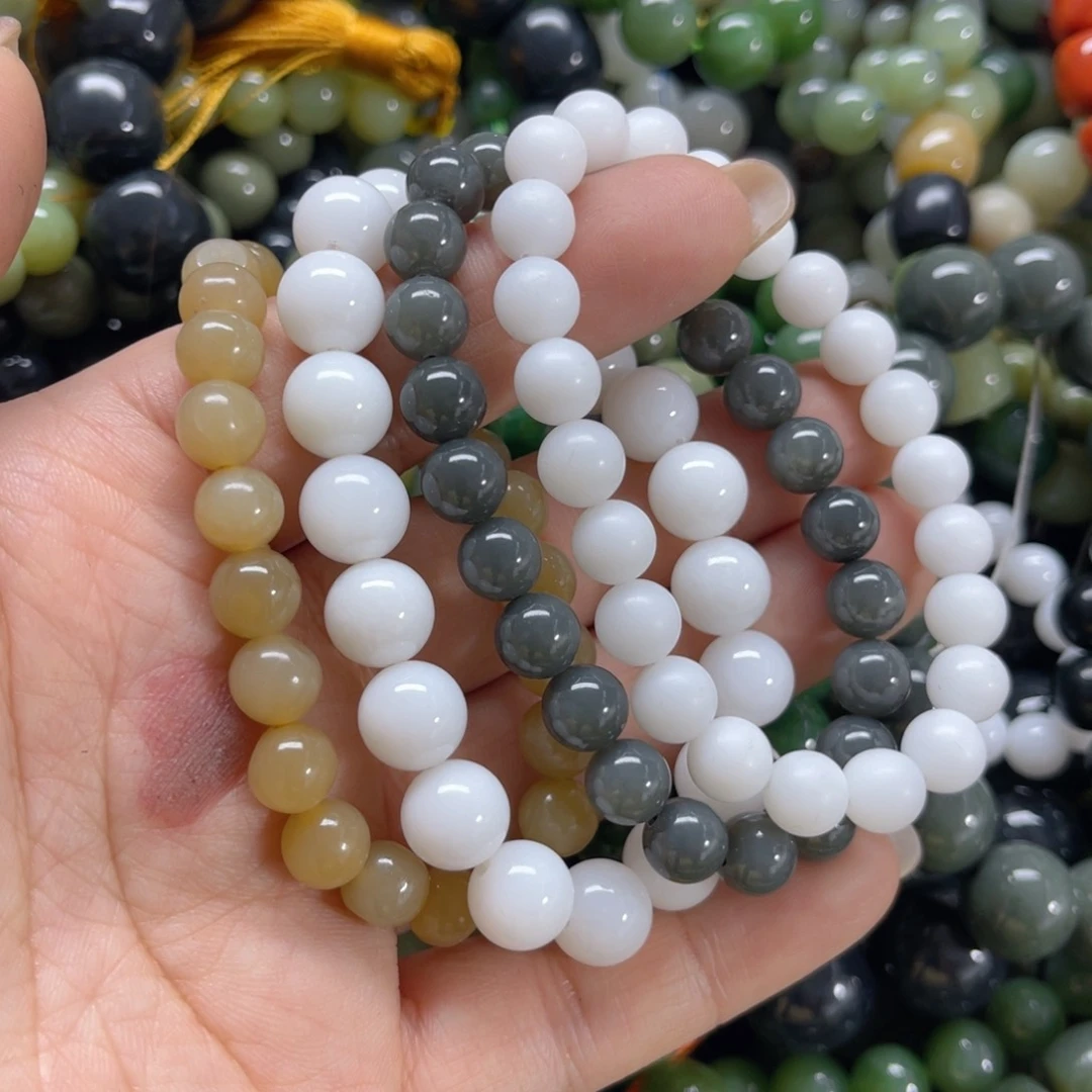 和田玉手链未镶嵌