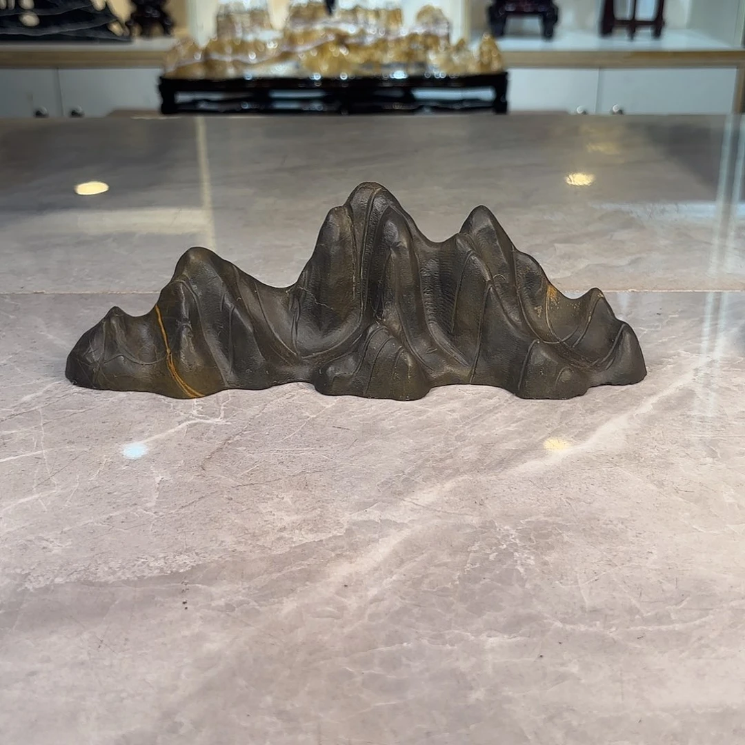 阿***幺灵璧石手工雕刻奇石摆件