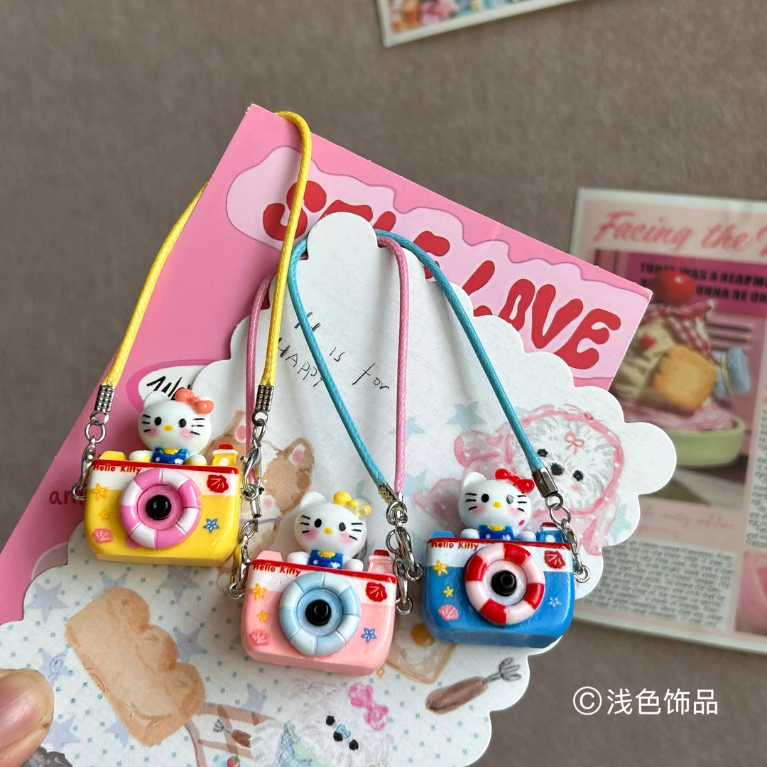 可爱小相机钥匙挂件卡通学生钥匙扣情侣包包小礼品热挂件车载挂饰