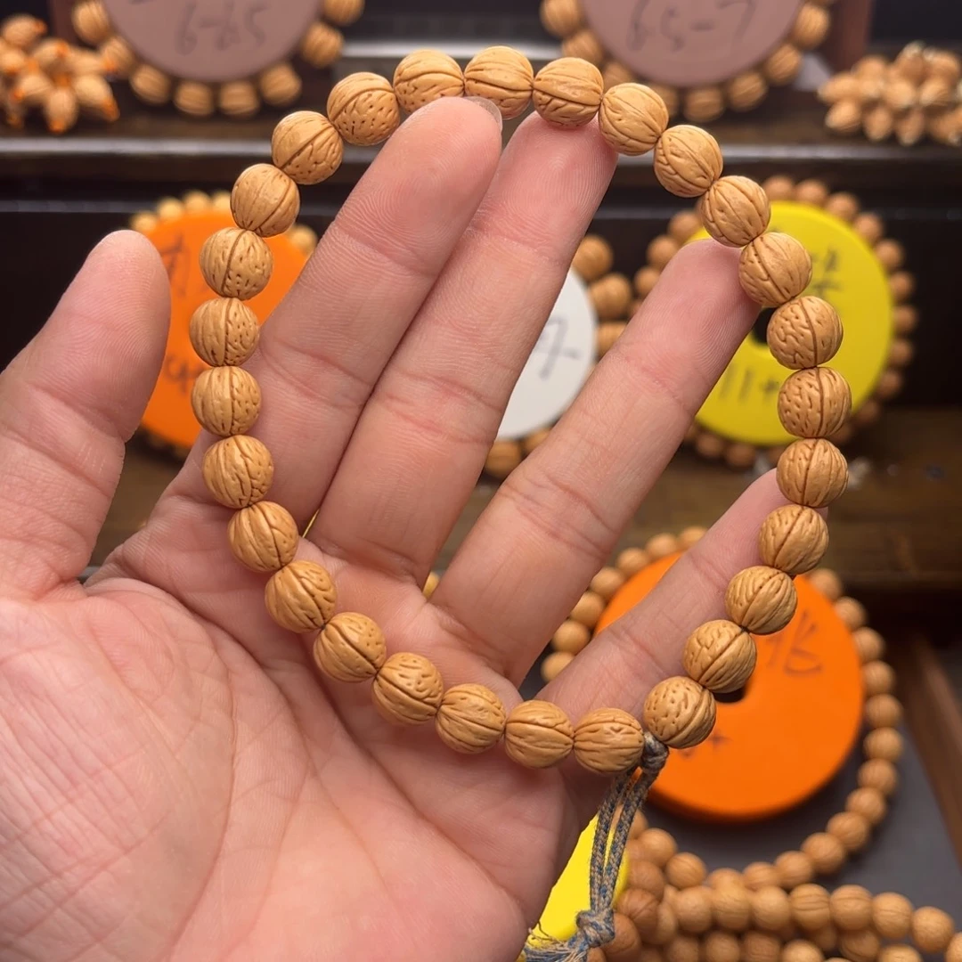 @***儿手串桃核小黄桃宽脐