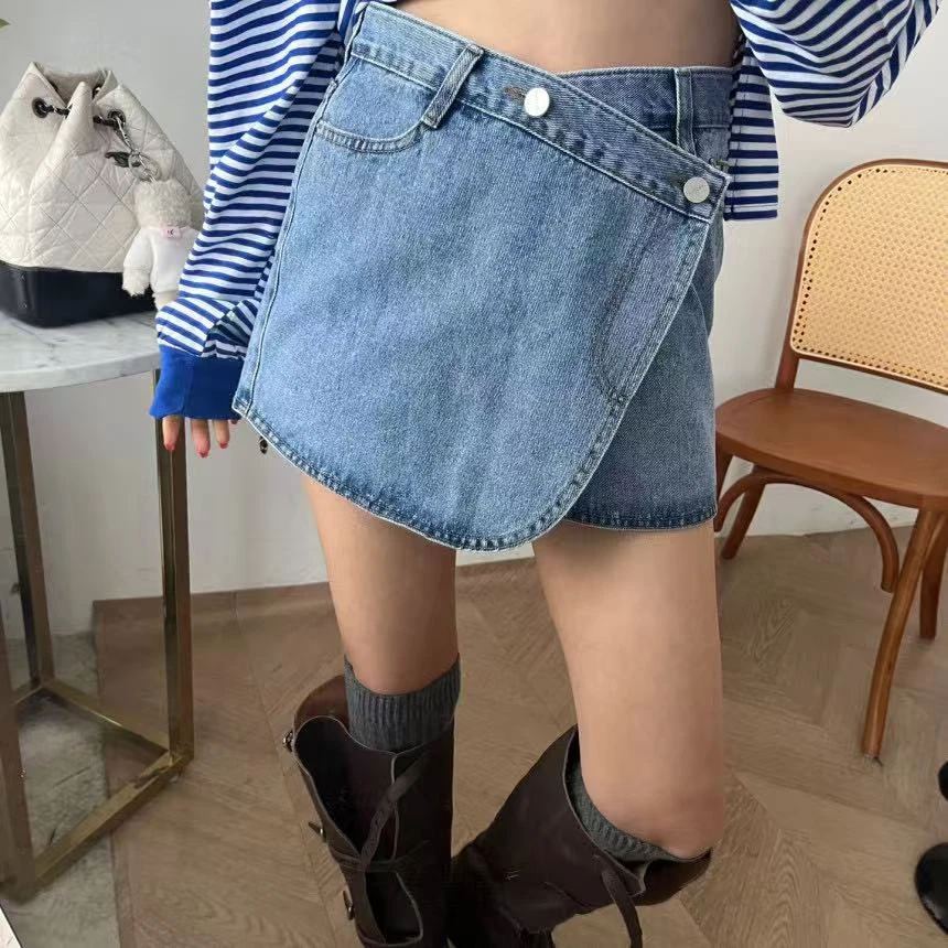 夏季新款牛仔短裙