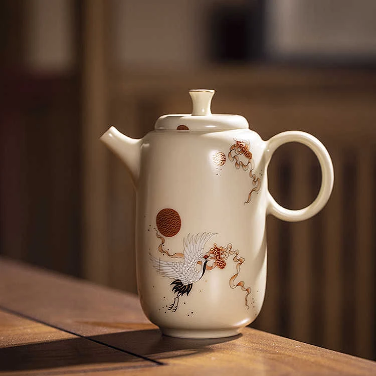 【雲梦】合吾丹子-鹤舞执壶