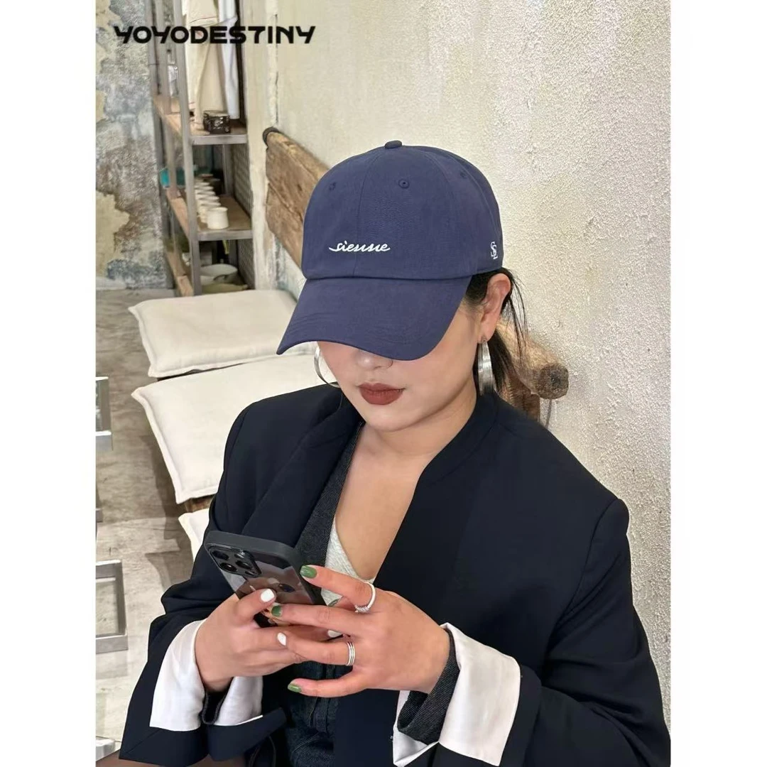 YOYO DESTINY25早春新款60到65加大简约棒球帽大头围显脸小鸭舌帽