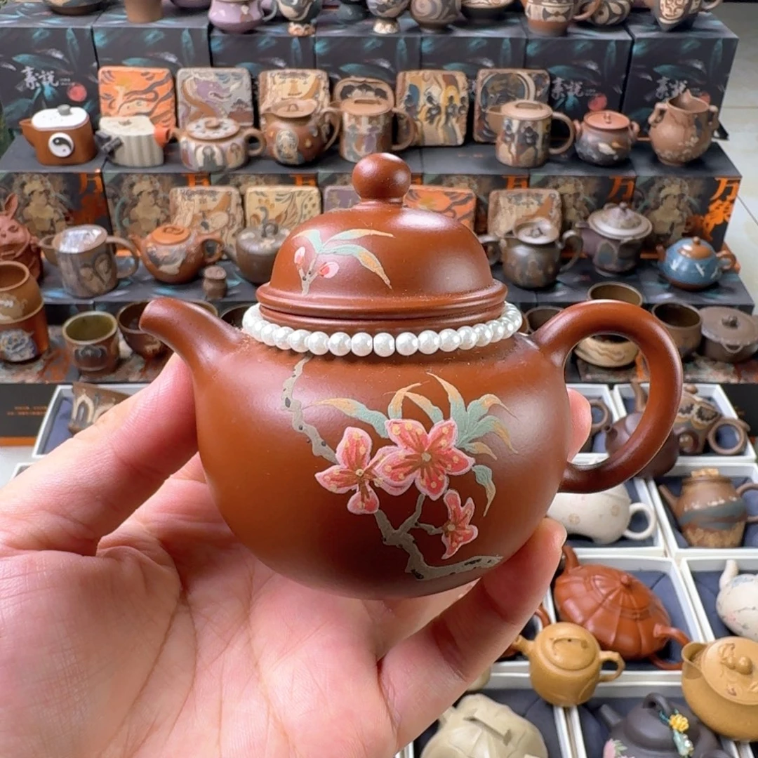 茶壶紫砂150cc原矿精工半手