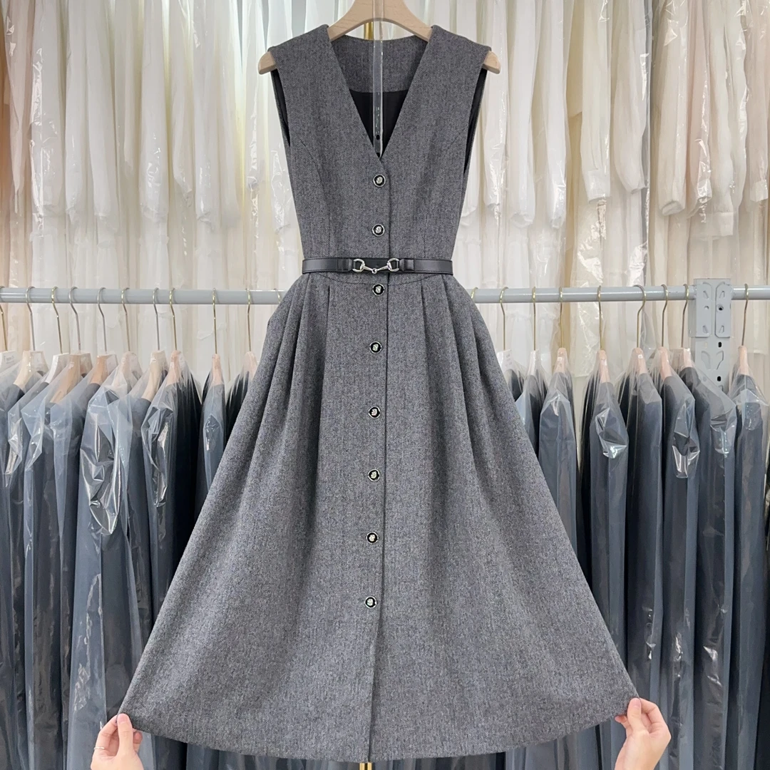 【RG3351】2025年新款时尚气质百搭减龄显瘦新款连衣裙