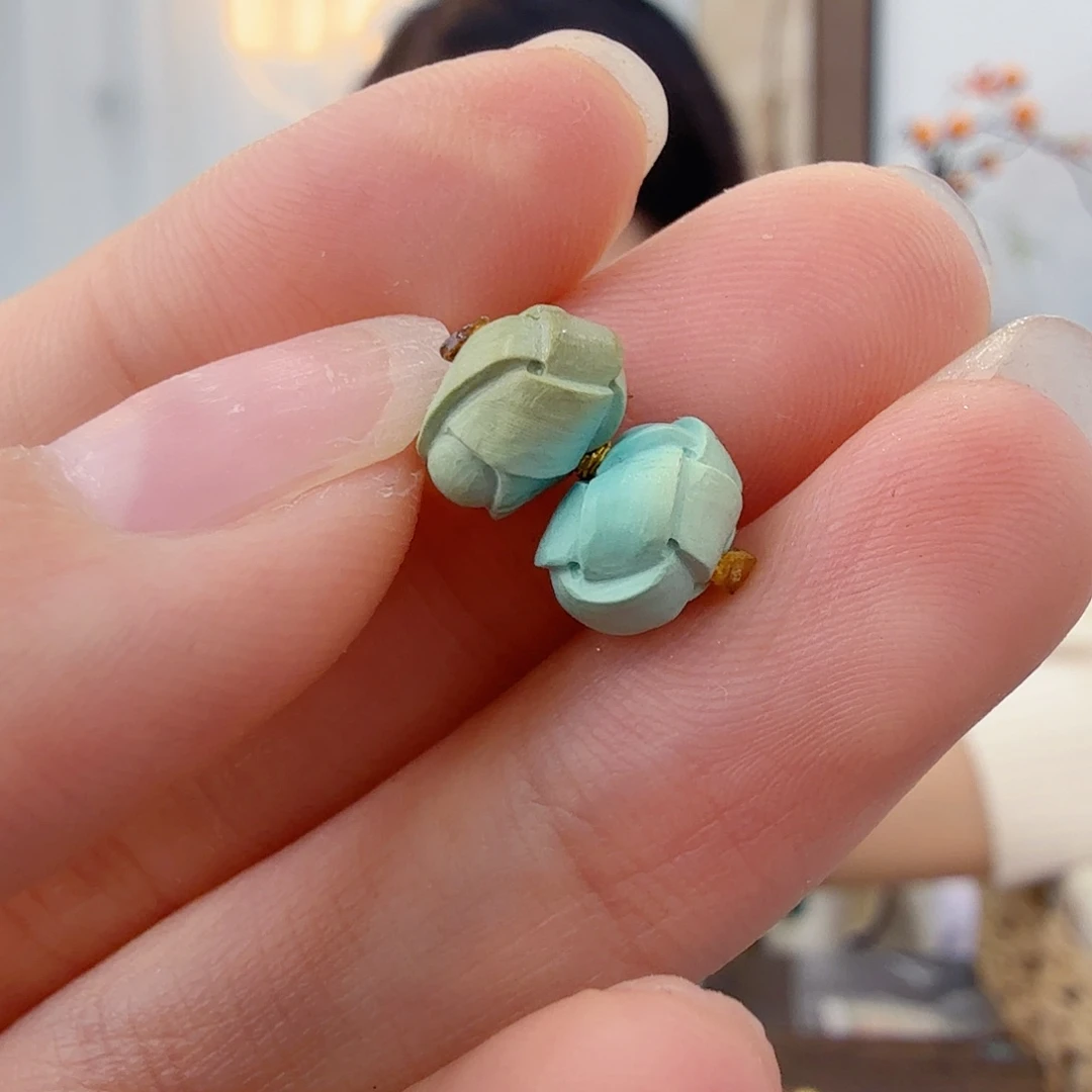 绿松石未镶嵌珠宝半成品