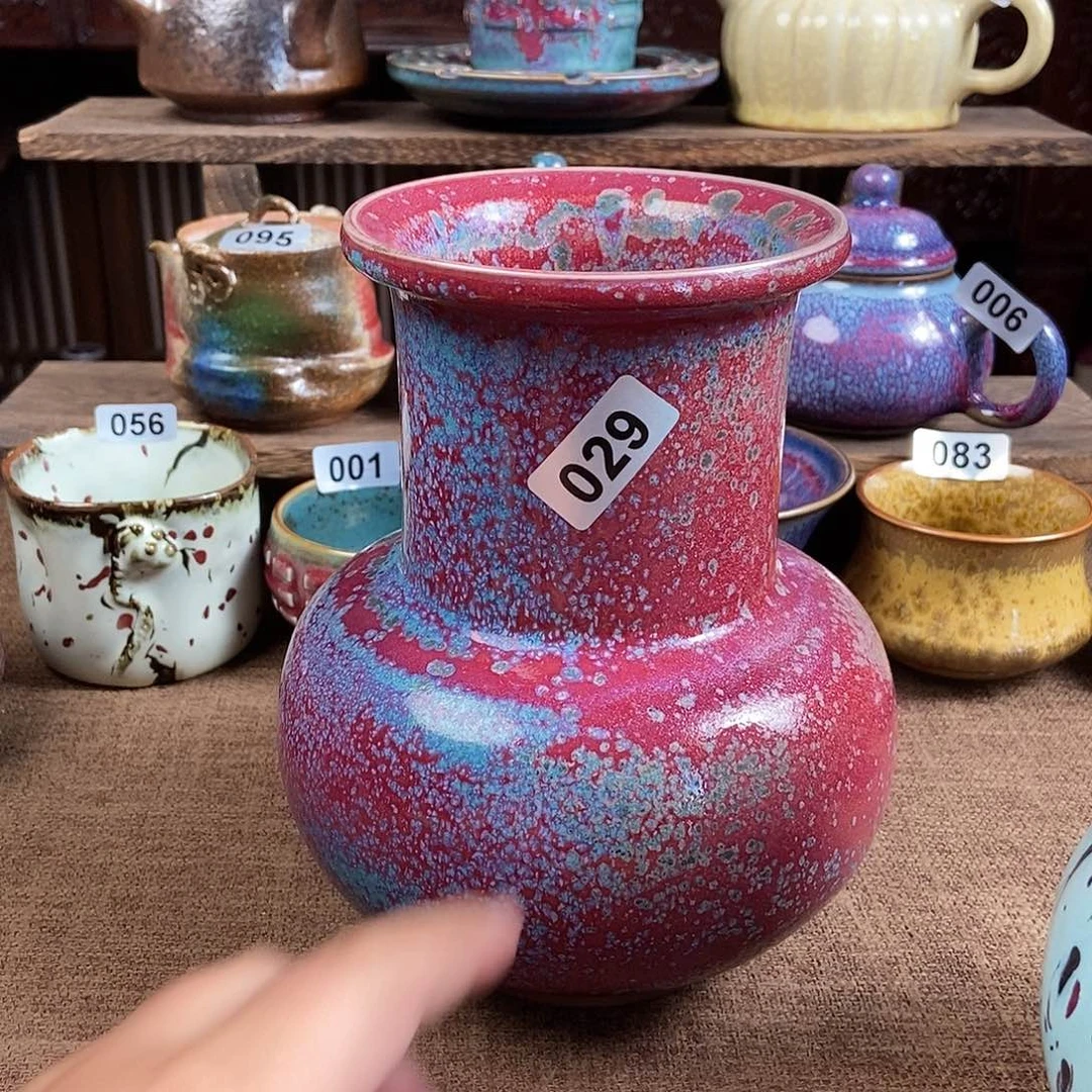 用***0瓷片钧瓷茶壶茶具