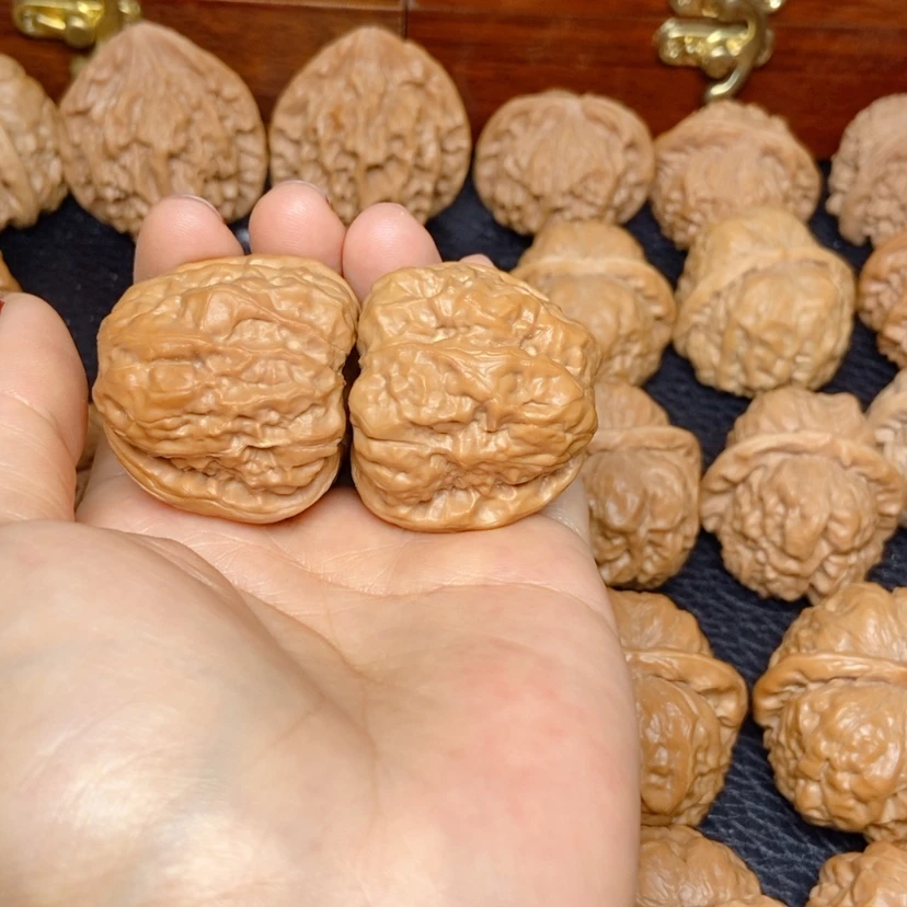 【闪购商品】文玩核桃吊坠陌**開蛙蛙37
