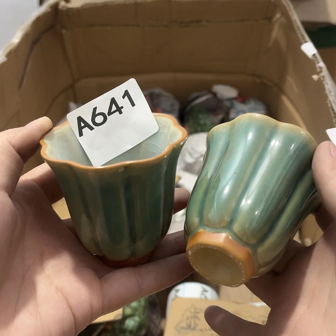 瓷片茶摆件工艺品摆件666