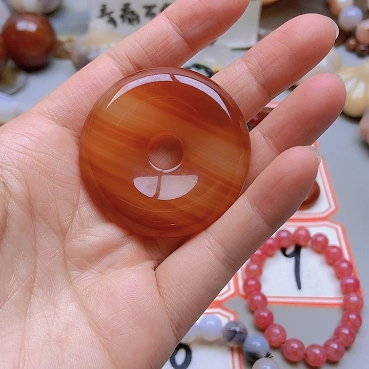 【闪购商品】未镶嵌玛瑙/玉髓珠宝半成品悠**b