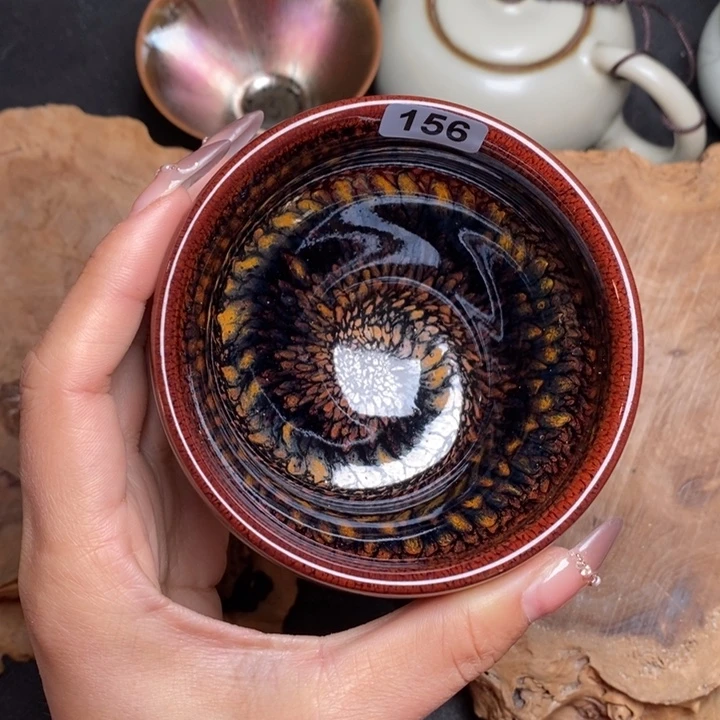茶盏建窑建盏主人杯156