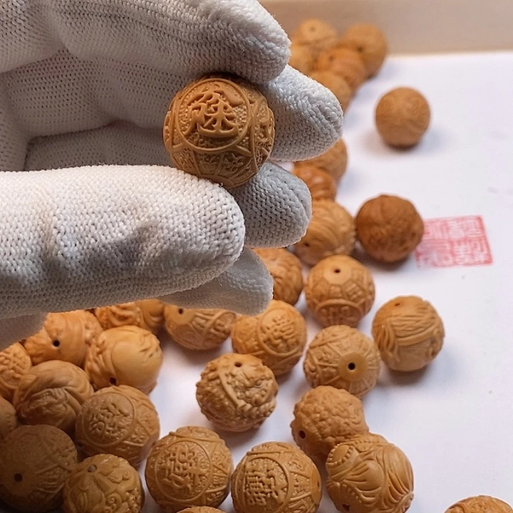 喵***喵手串猴头核桃吉言珠一颗