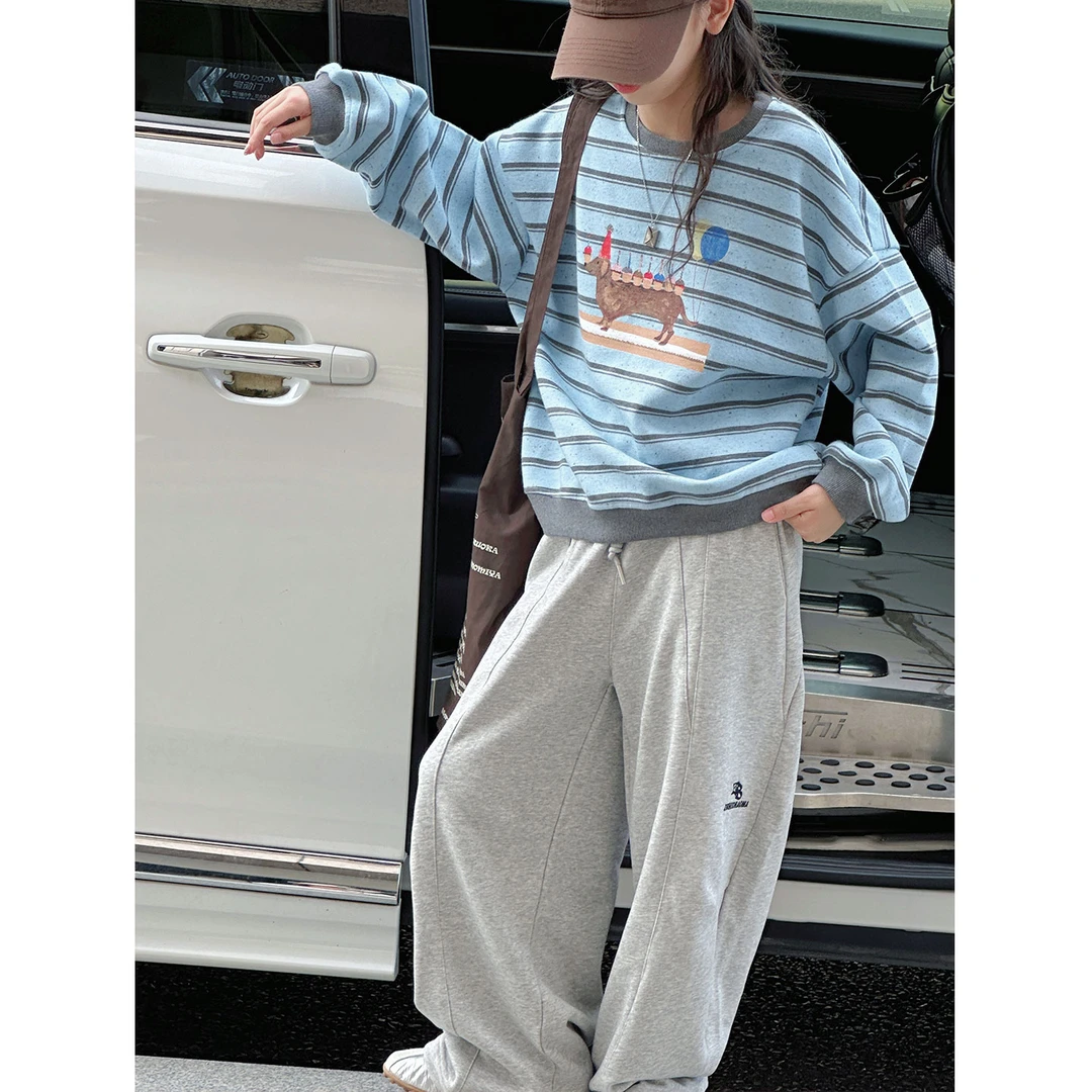 K29351孙小美韩系女童秋装卫衣新款儿童长袖上衣春秋大童衣服