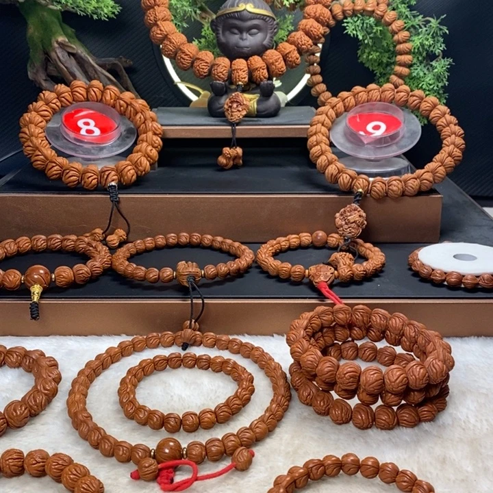 桃核吊坠这**好秦岭龙纹