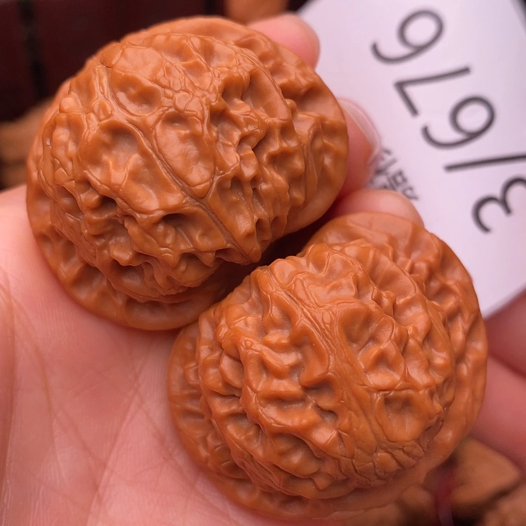 文玩核桃把件42宫灯 绝美对