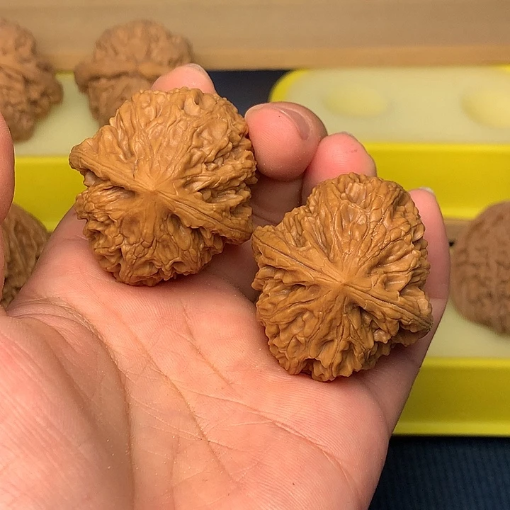 把件文玩核桃老树鸡心