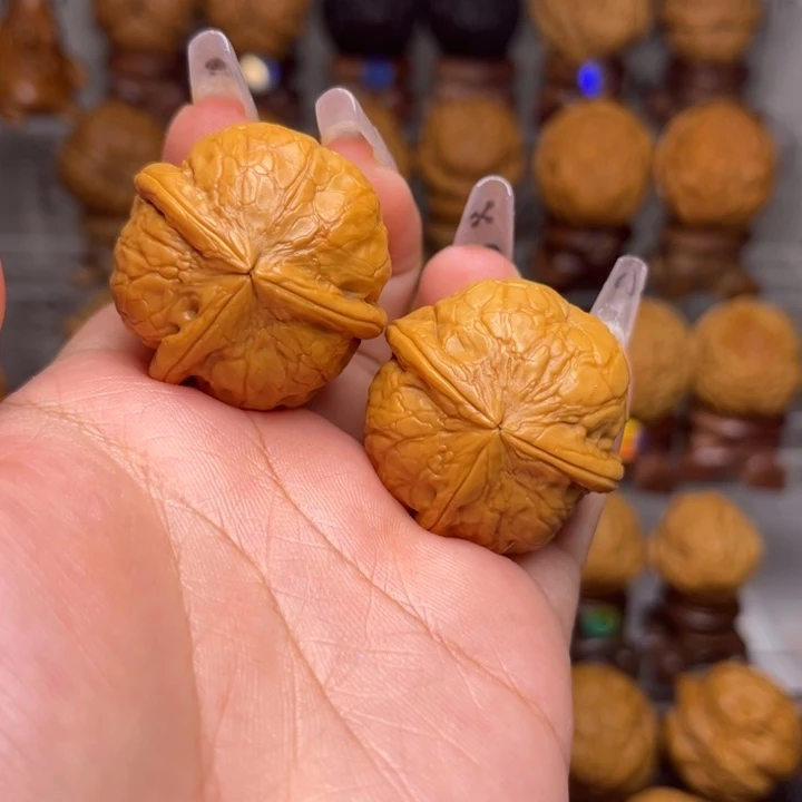 文玩核桃吊坠三炸34尺Y23