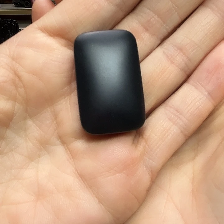 和田玉（墨玉）未镶嵌手链小面包