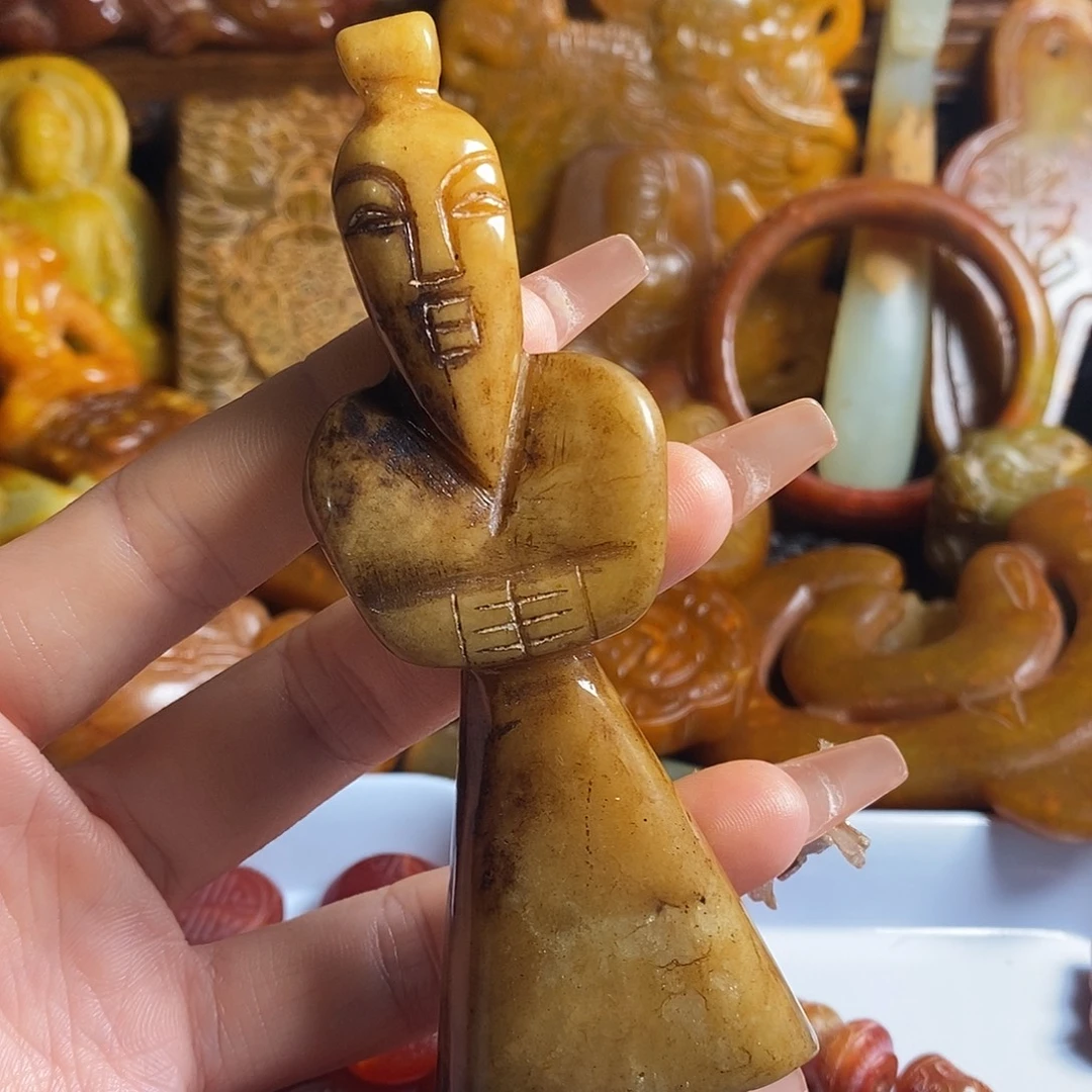 岫岩老玉（透闪石质玉）未镶嵌挂件