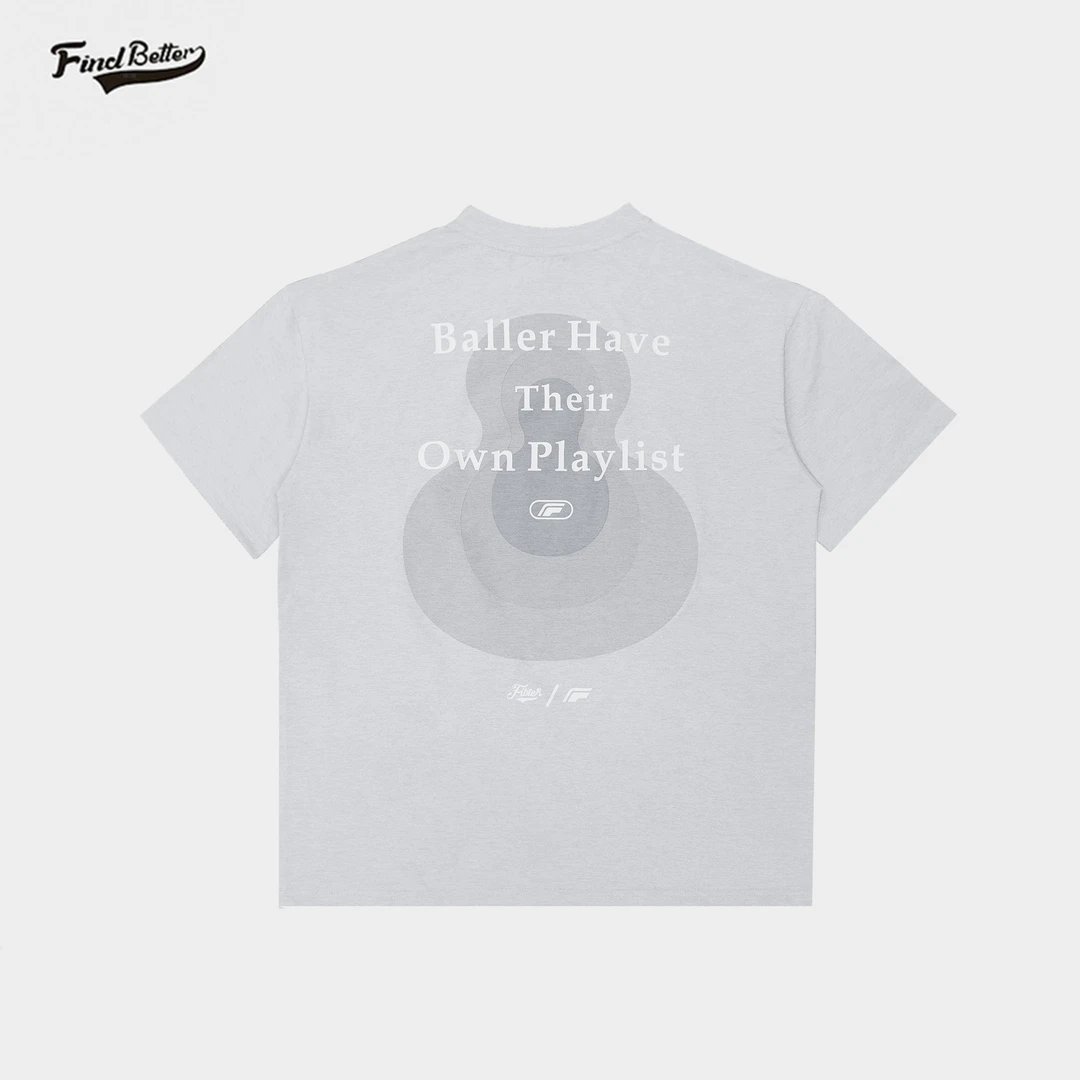 新款夏装宽松篮球投篮服美式运动休闲训练户外百搭短袖T恤-296