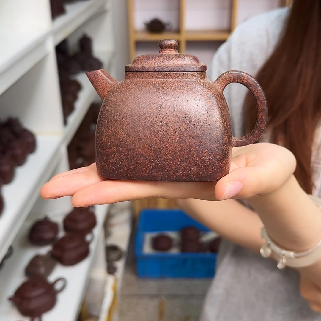 茶壶紫砂紫砂壶四方坦然200cc