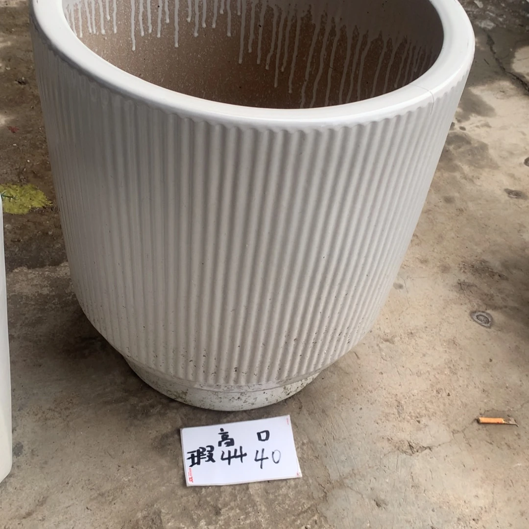 瑕疵高温陶瓷花盆