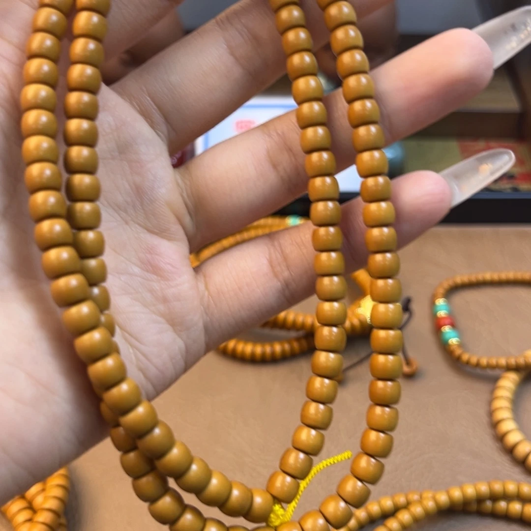 手串/手链橄榄核【手尖工艺】SSS级工艺精品橄榄核尖长串6.2