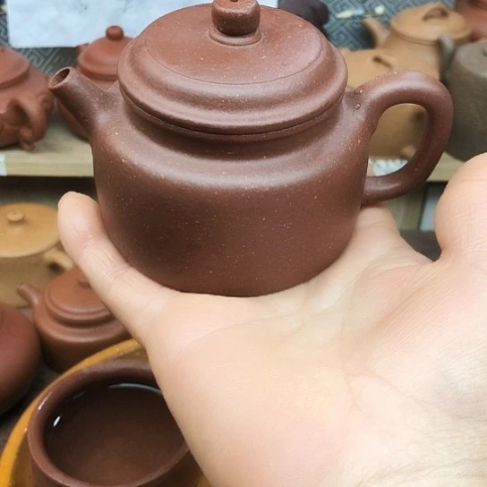 紫砂茶壶将坡泥得中170豪升左右
