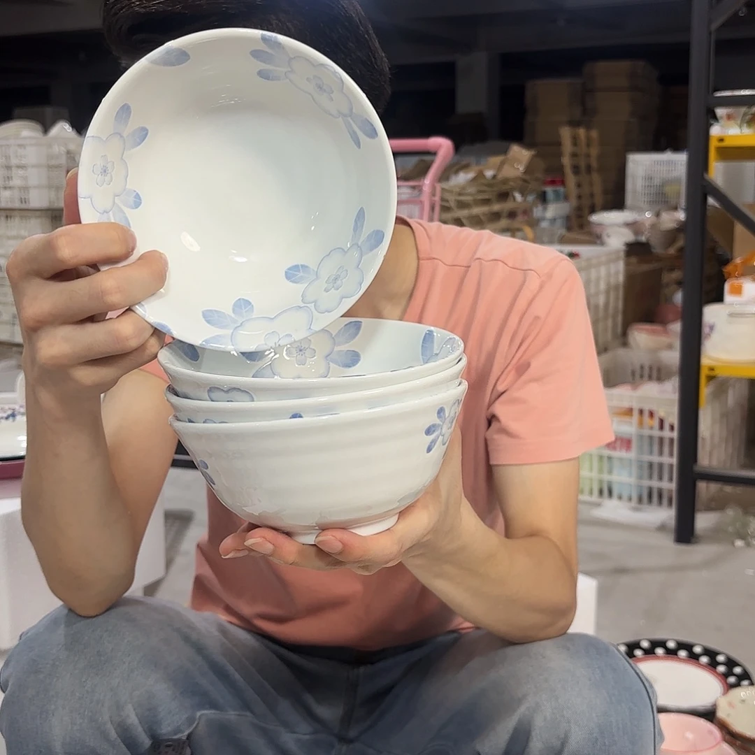 瓷微瑕陶瓷餐具釉下彩