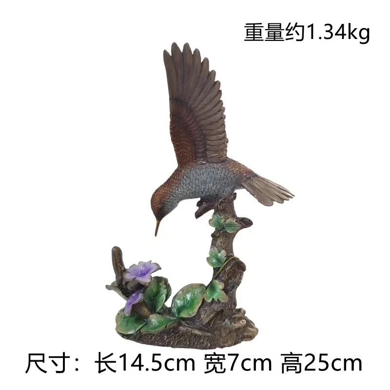 【本尼家】Q135铜雕塑摆件创意家居装饰14.5*7*25cm