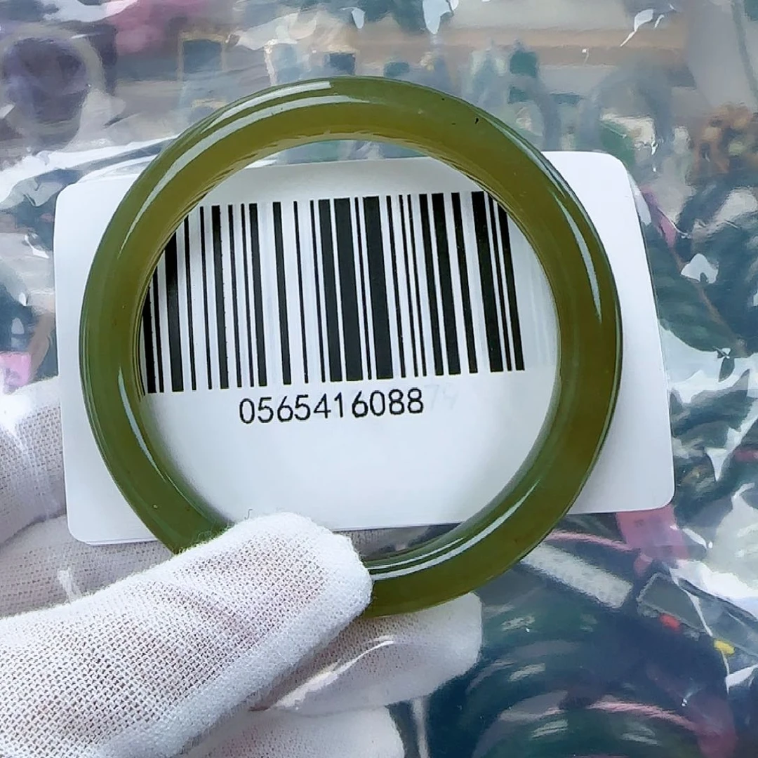 和田玉手镯未镶嵌5354