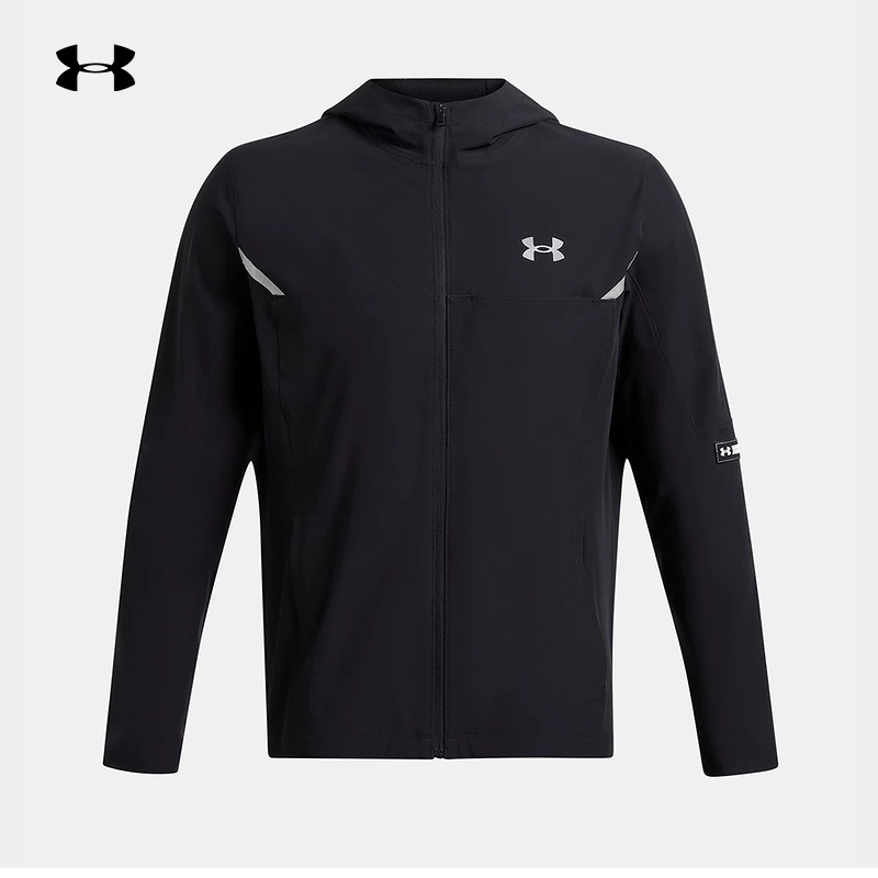 Under Armour/安德玛VanishWOVEN系列防水夹克连帽外套1389255