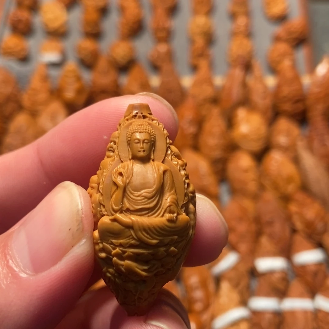 手串/手链橄榄核十八罗汉拜如来