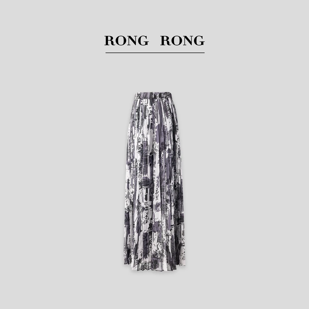 溶溶【染墨时序】RONGRONG   轻奢优雅百搭裙裤ZFX6Q5203-4.11 DQ01