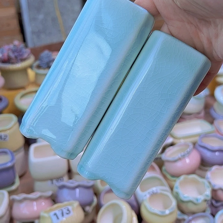 红陶陶瓷花盆当场满12包邮