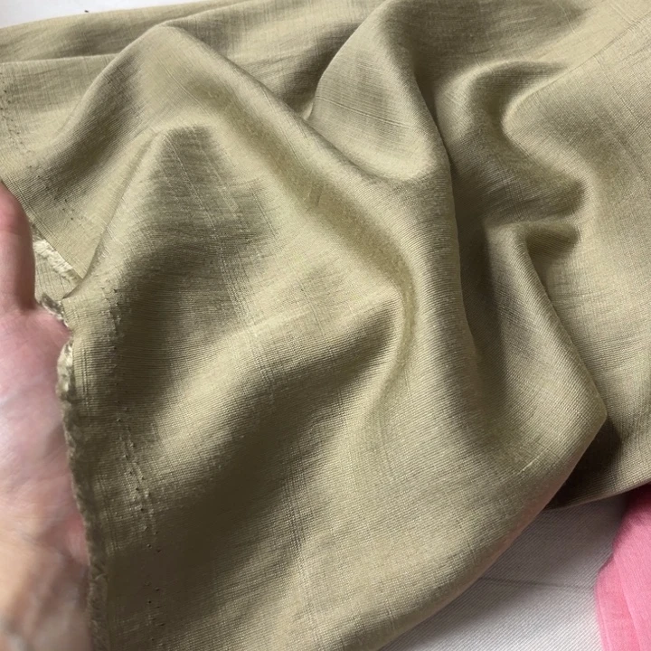 棉混纺浅军绿1.5米。