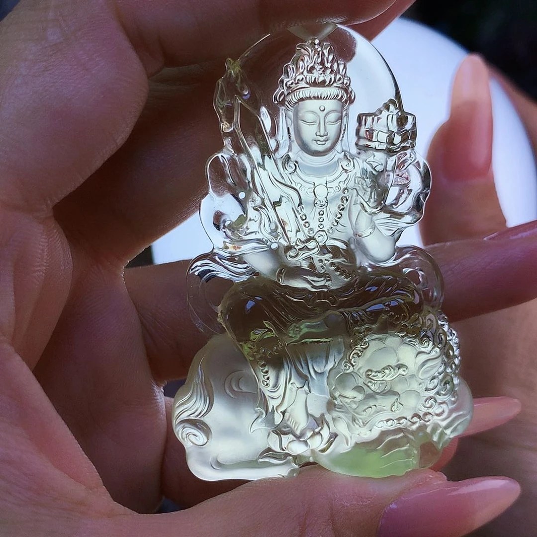 水晶颈饰未镶嵌O***?，