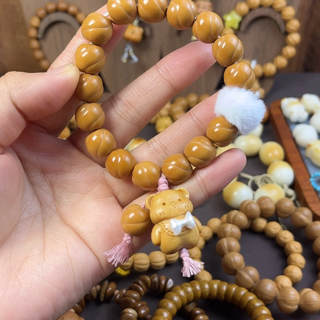 猴头核桃吊坠天然猴头核桃手串手持手捻标题