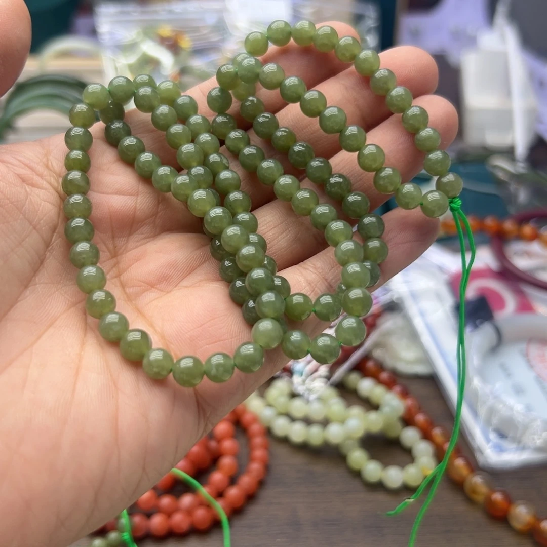 和田玉未镶嵌颈饰365