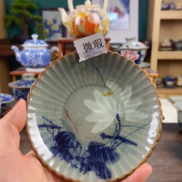 瓷片手工制作工艺精湛等特点为