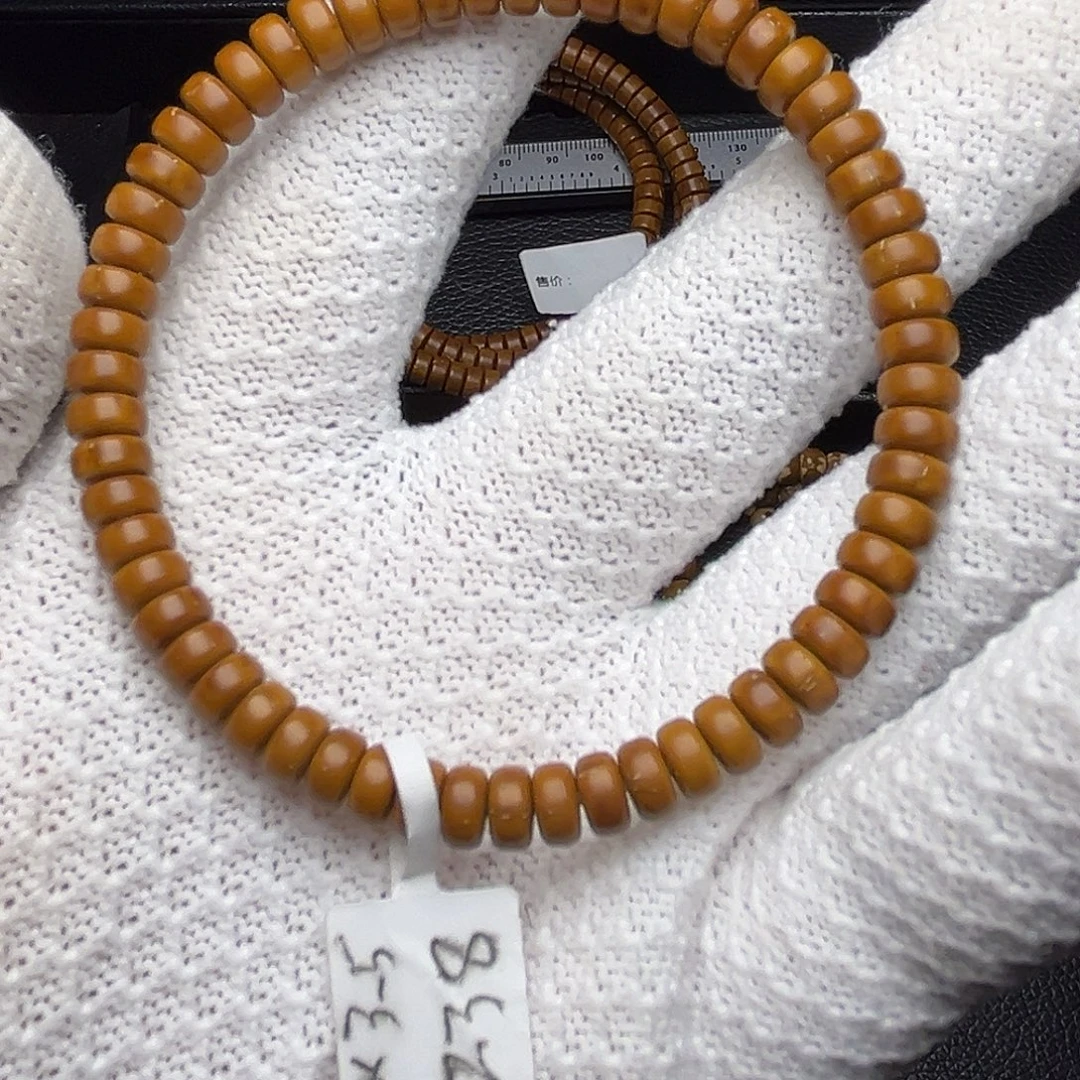 阿***柒紫金鼠手串纯肉纯色药片微倒角6.5尺福利精工暴力归圆