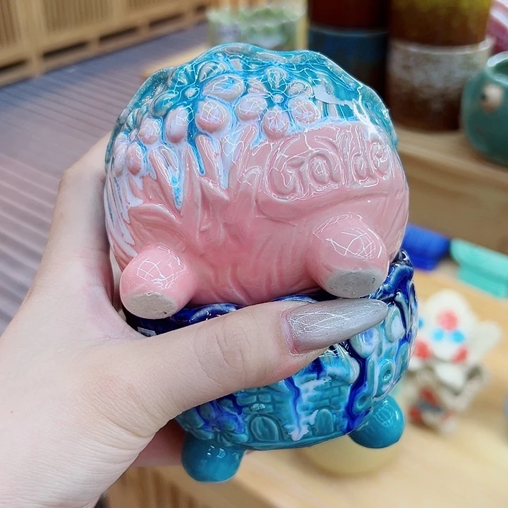 有孔，满10元发货多肉陶瓷花盆