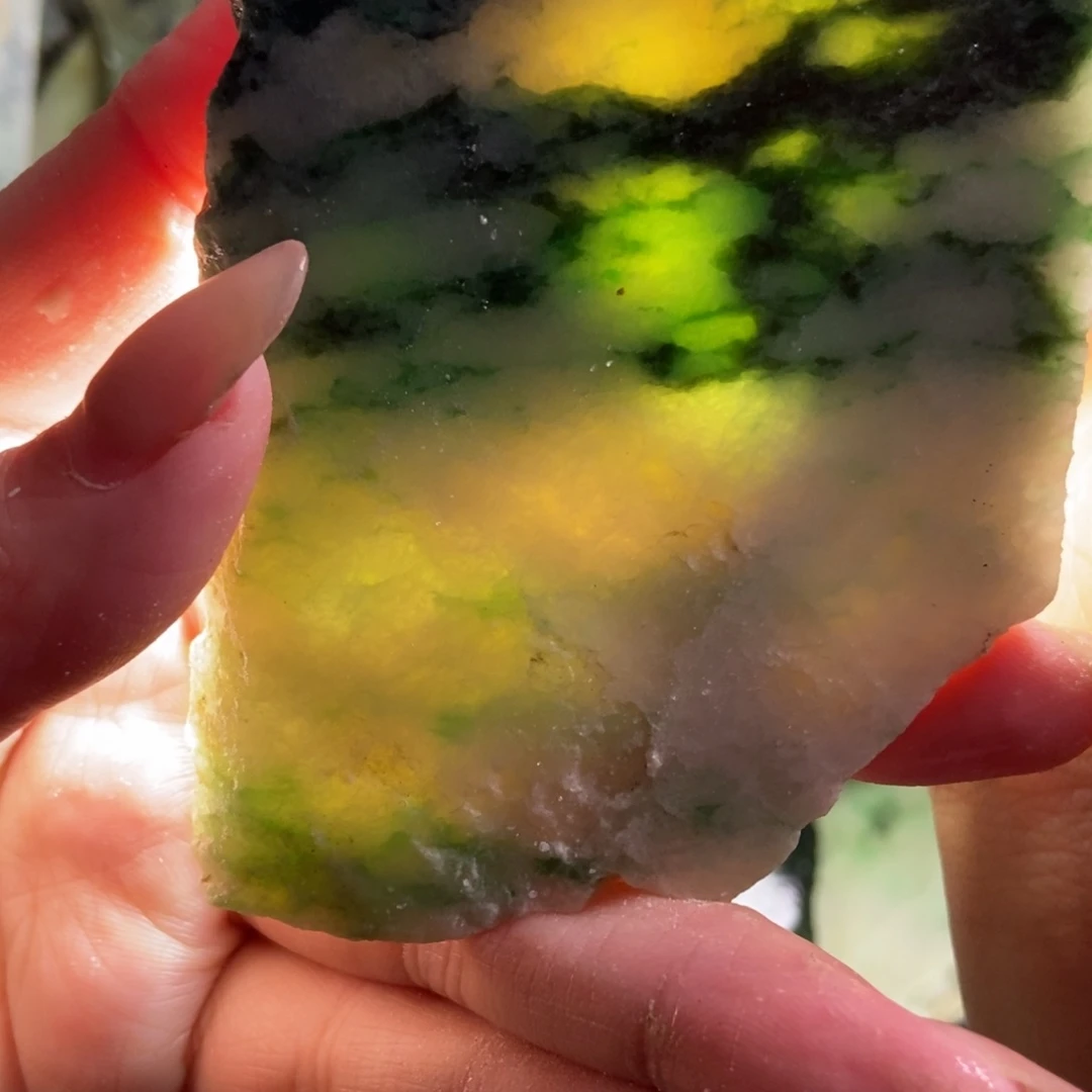 翡翠未镶嵌挂件天然翡翠